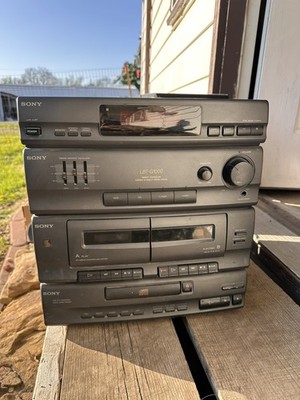 Sony LBT-G1000 Remote Controlled Compact Hi-Fidelity Stereo Systm/speakers *read