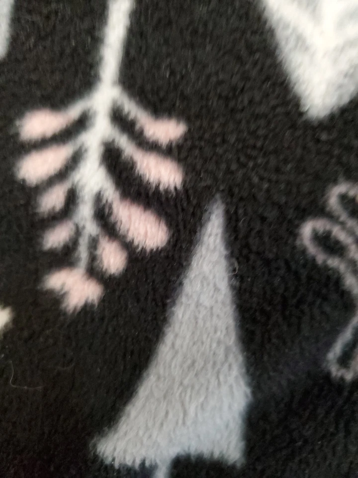 Pijama polar Ellen Tracy 2 piezas talla XL estampado de árbol multicolor Foto 3 de 4