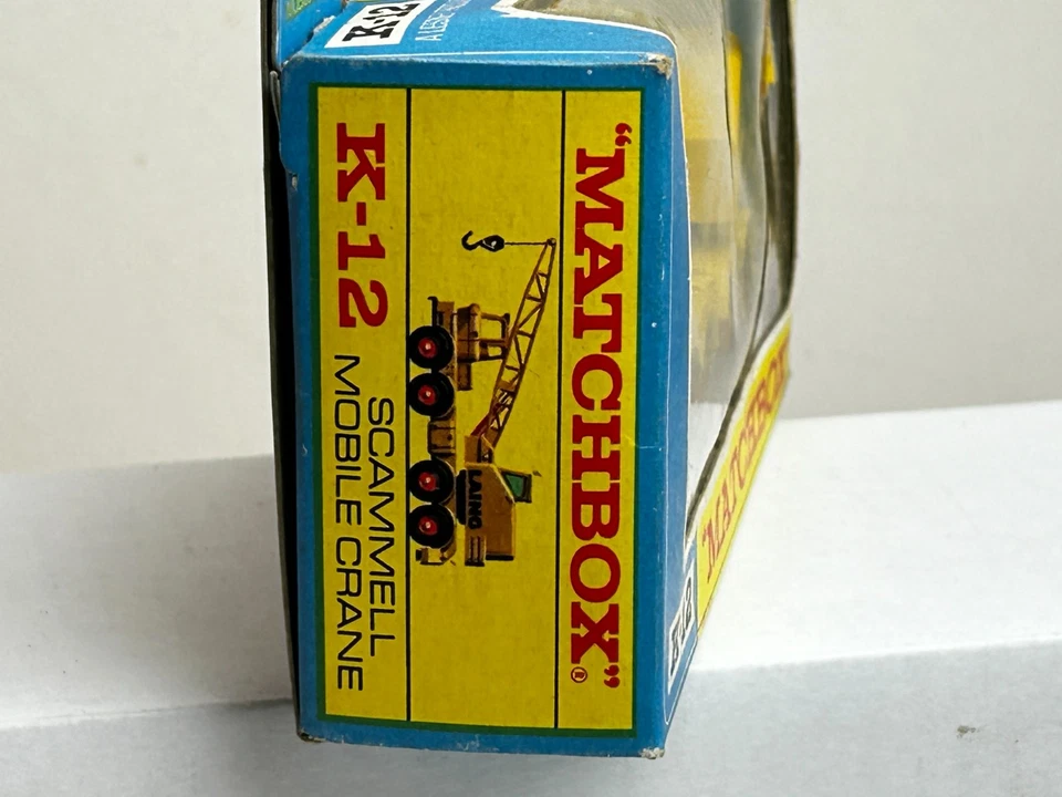 Matchbox Super Kings No. K-12 Scammell Mobile Crane with Original Box - Image 3 of 4