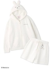 Dick Bruna Miffy Baby Moco Parka & Shorts Set White Gelato Pique New Tags