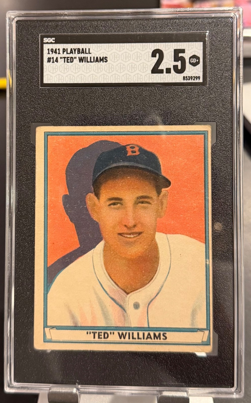 1941 Play Ball - Ted Williams #14 SGC 2.5