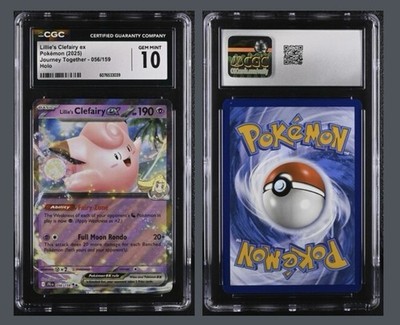 コラリッリチEX Pokémon TCG Lillie's Clefairy EX Journey Together 056/159 NM