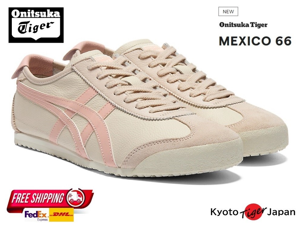 Onitsuka Tiger MEXICO 66 ( OATMEAL/PEACH ) 1183A201.254 [Unisex] Casual 2024 NEW