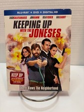Keeping Up With the Joneses Blu-ray/DVD, 2017, 2-Disc Set, Includes Digital Copy