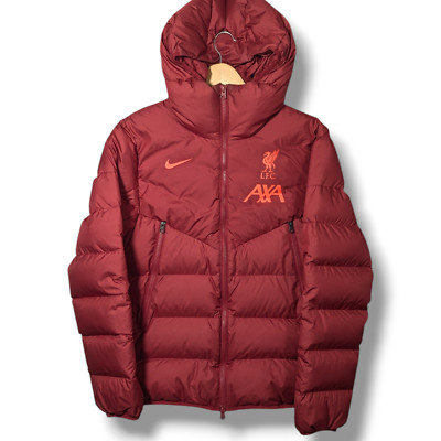 Nike Liverpool FC Therma-Fit Daunenfüllung Jacke Herren klein rot gefütterter Mantel Spieler