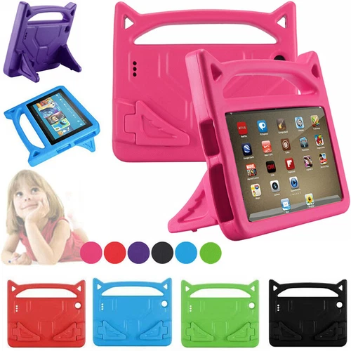2019 Kids Children Safe Stand Case Cover For Amazon Kindle Tablet Fire 7 HD 8 10