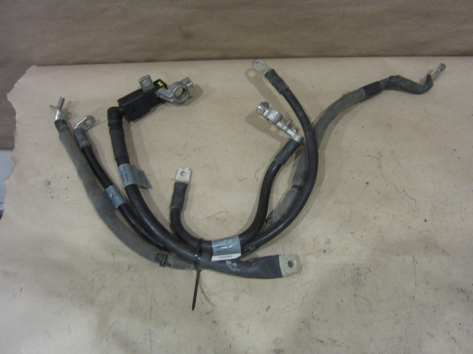 Bentley Continental - Battery Cables With Fuse Connector  - P/N 3W0971228A