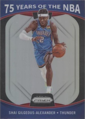 2018 Prizm Shai Gilgeous-Alexander Rookie (RC) #184 Choice Blue