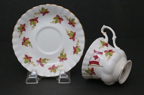 Royal Albert From Sea to Sea Canada Teacup & Saucer Bone China England - Picture 6 of 7