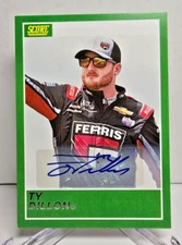 2023 Panini Chronicles TY DILLON Score Autographs #8 NASCAR Racing Signature