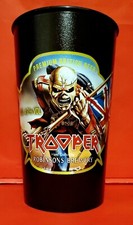IRON MAIDEN TROOPER BEER TOUR CUP neuve JAMAIS UTILISÉE comme neuve parfaite RARE