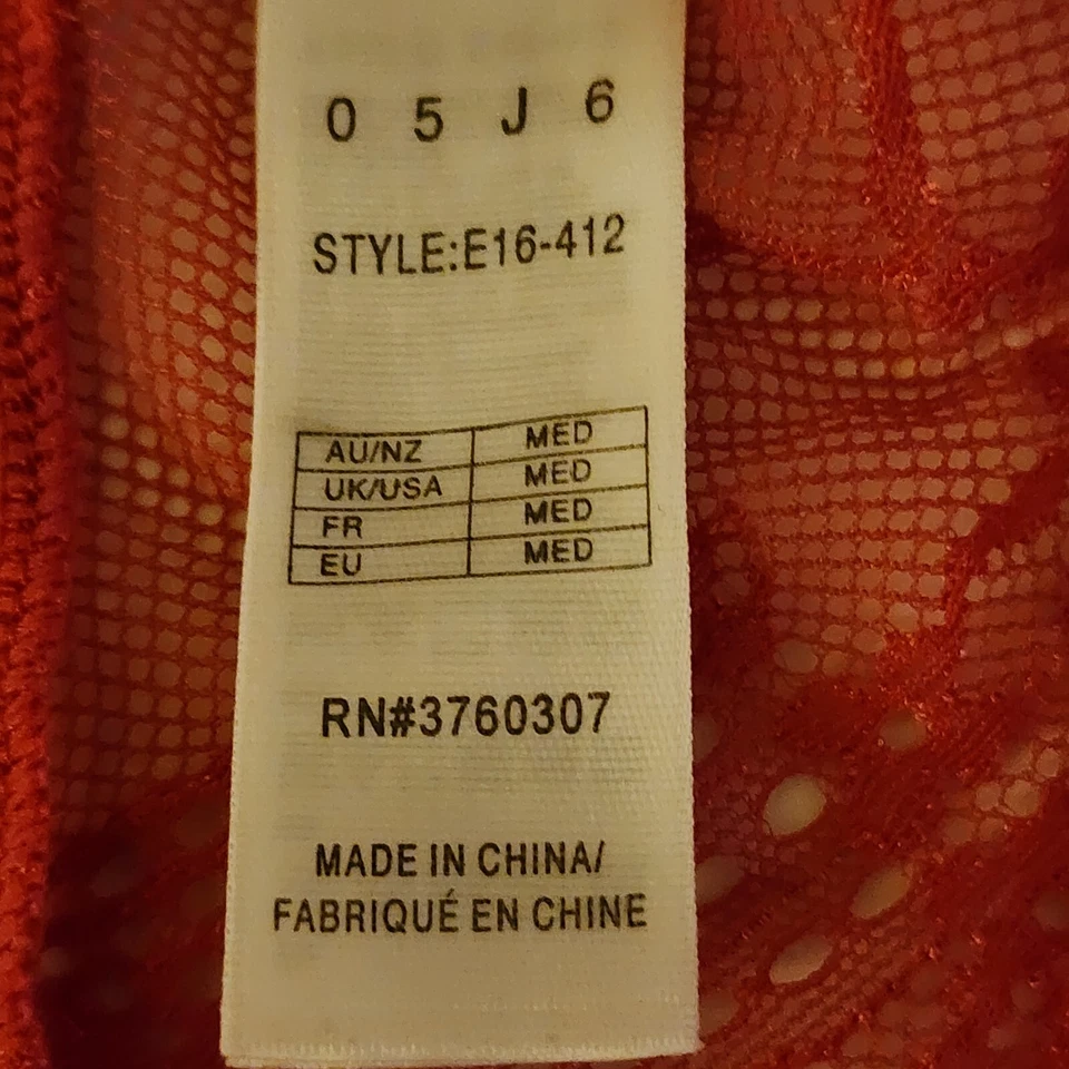 复古 Elle Macpherson 花卉花边丁字裤 — 第 4/4 张图片