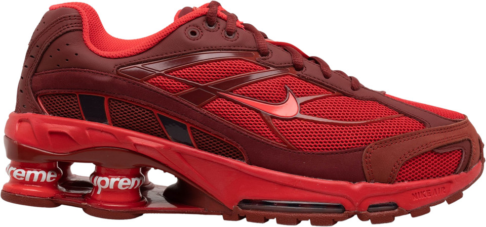 Nike Supreme x Shox Ride 2 Speed Red for Sale - Authenticity