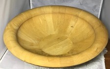Beatiful Hand Turned 15" Wooden Bowl