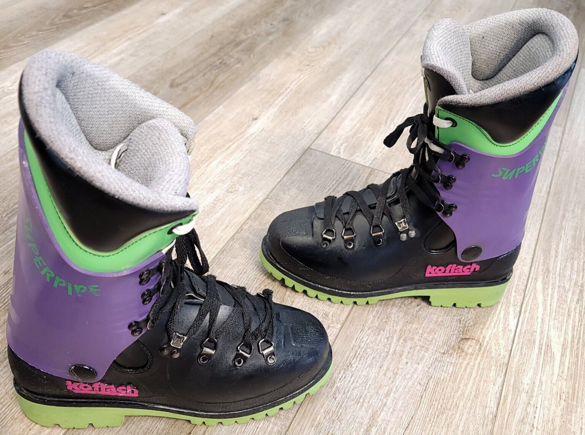 Koflach High Altitude Mountaineering Hiking Boots Vibram Soles US