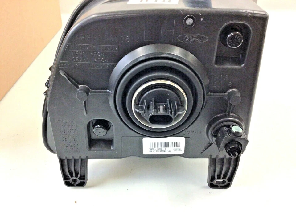 Conjunto de faros del lado del conductor Ford Mustang LH 2007 2008 2009 nuevo OE 7R3Z-13008-D Foto 4 de 4