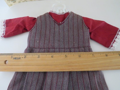 Cute Doll jumper & Blouse! 8" long See photos for size NOS #772 - Picture 4 of 6