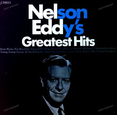 Nelson Eddy - Nelson Eddy's Greatest Hits LP (VG/VG) .