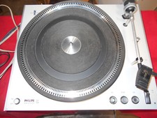 Vintage Philips 212 Electronic Turntable For Parts Untested Made In Holland