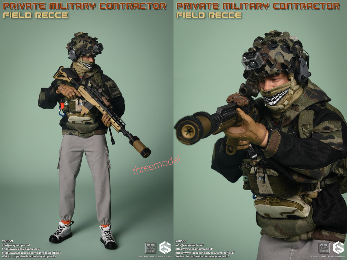 Easy&Simple 26055S 1/6 PMC Private Military Contractor Action