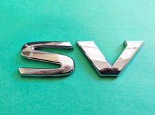 Nissan Sentra Sv Emblem Rear Letters Badge Decal Trunk Nameplate 84895-3sh7a Oem