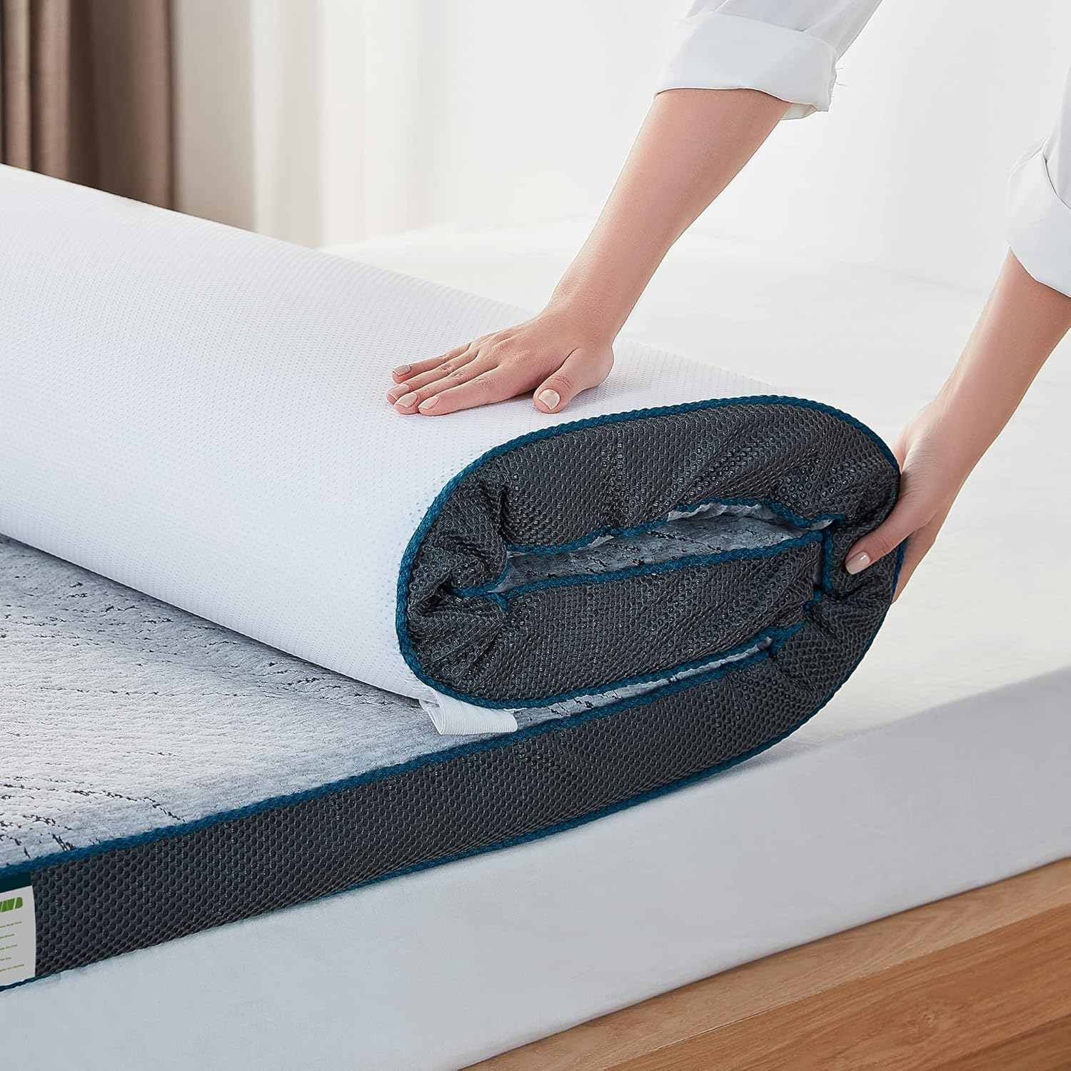 Memory Foam Mattress Topper Queen, 3-Inch Memory Foam Mattress Topper Queen Size
