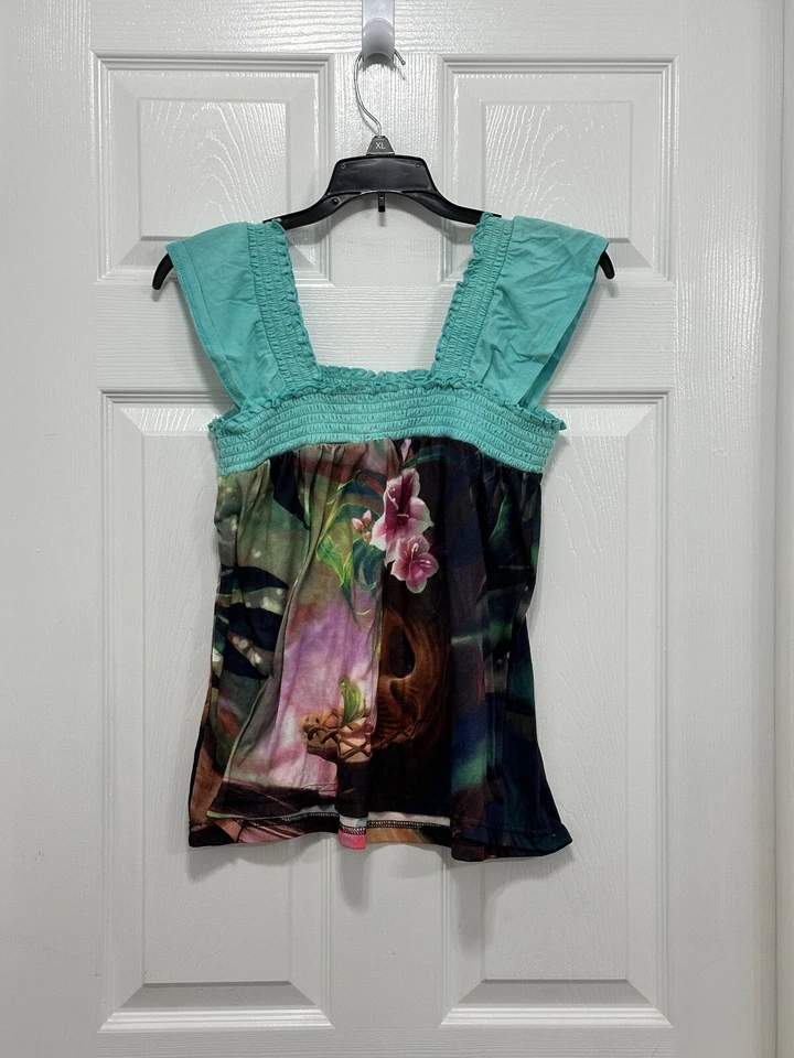 ✅Disney ✅Camisa Campanilla ✅Manga Fuera del Hombro ✅Juniors ✅XL Foto 2 de 4