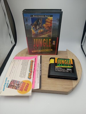SEGA Genesis Jungle Strike The Sequel to Desert Strike No MANUAL