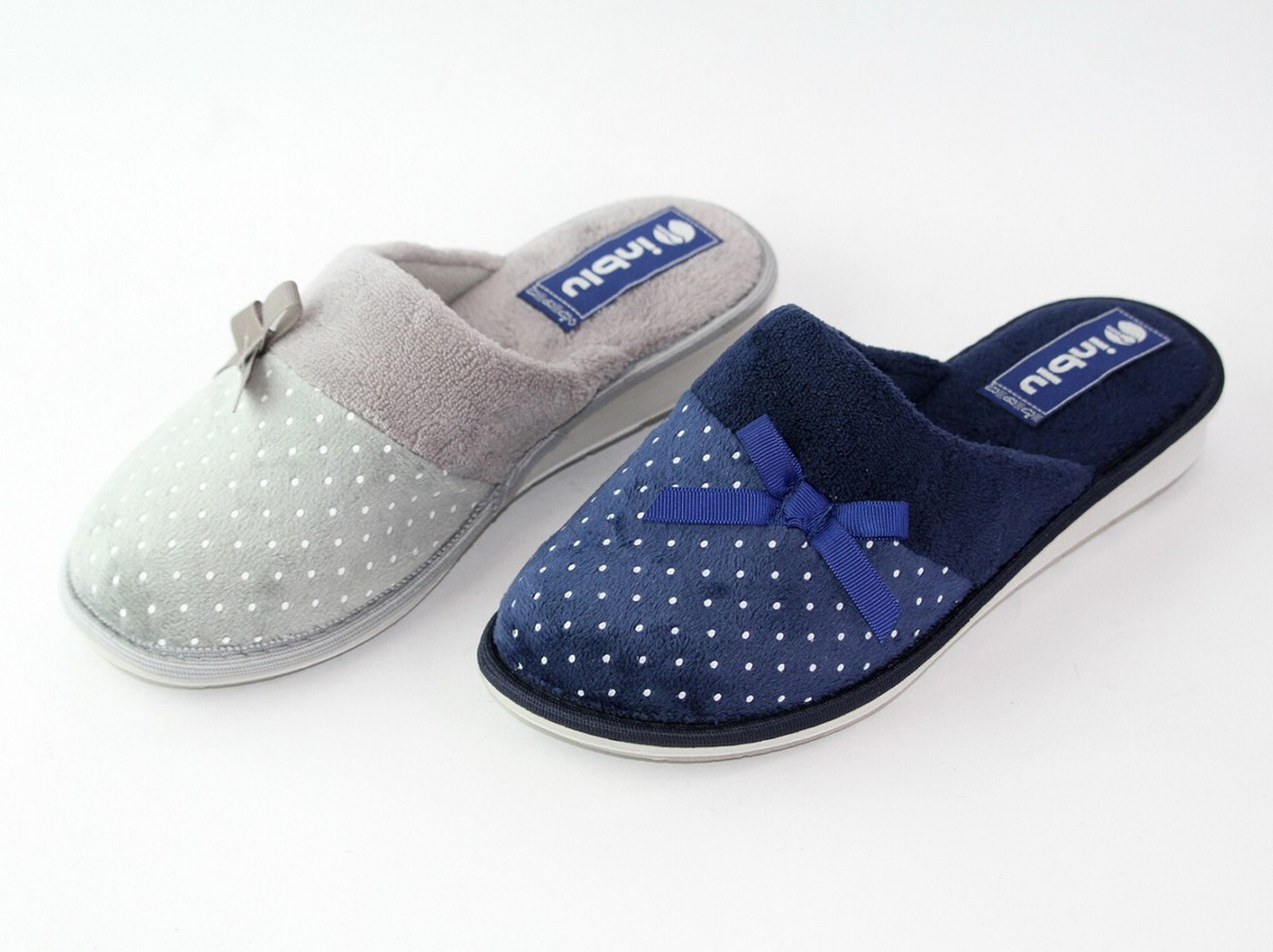 Inblu Sandali Zeppa Carrarmato Inblu Ciabatta Donna Con Zeppa