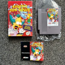 ebay® Auktion 375643636335 | Nintendo NES Spiel Krusty's Fun House in OVP mit Anleitung PAL B Thumbnail of ebay® auction 375643636335 | Nintendo NES Spiel Krusty's Fun House in OVP mit Anleitung PAL B
