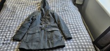 Merrell Womens Opti-warm Green Hooded Duffle Coat Size Large