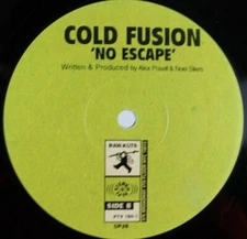 DJ ABSTRACT & COLD FUSION FLAB ATTACK / NO ESCAPE 12" DJ DRUM AND BASS DNB