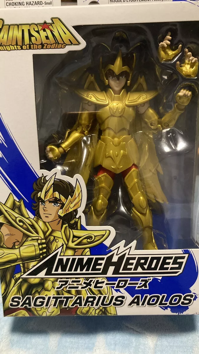 Knights of the Zodiac Anime Heroes Aries Mu Aiolos Action Figure