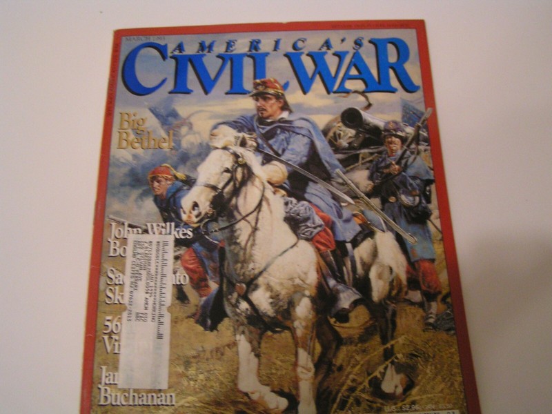 AMERICAS CIVIL WAR  mag   Manassas Forrests first fight Civil War Marketplace !!