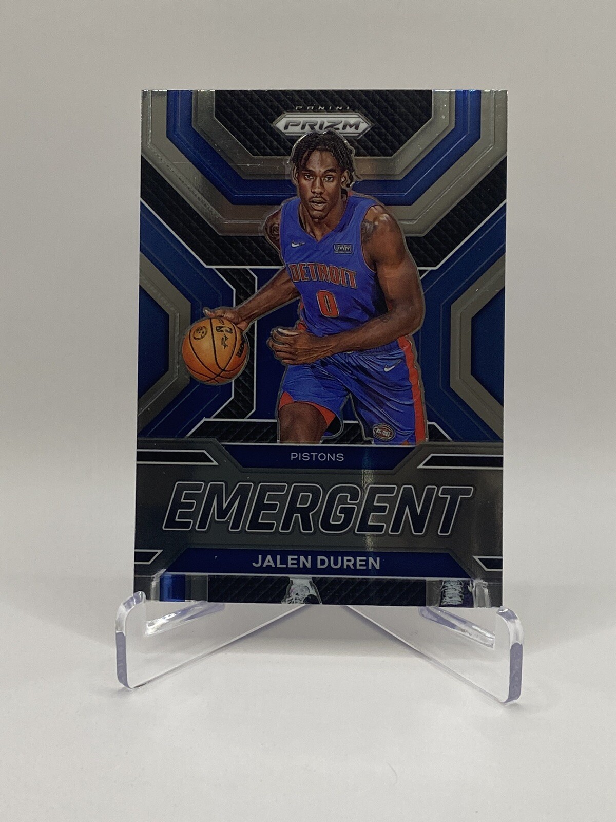 2022-23 Panini Prizm Emergent Jalen Duren Rookie RC Card #20
