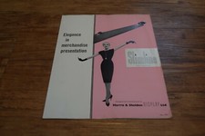 Vintage 60er Jahre Harris & Sheldon Slimline Ladenbau Ladenvitrine RAR