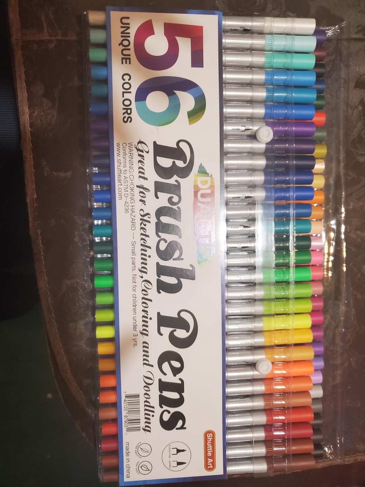 Shuttle Art 56 Colors Dual Tip Calligraphy Pens