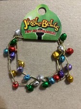 Jingle Bells Bracelet Christmas Holiday Dangle
