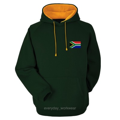 south african rugby moletom com capuz