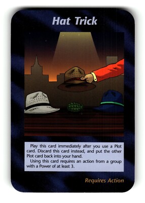 Hat Trick Card Unlimited INWO Illuminati New World Order | eBay