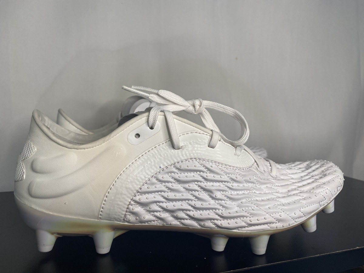 Under Armour Clone Magnético PRO 2 FG White Soccer Cleats Mens 9 / 3025640-101 Under Armour Clone Magnetico Pro 2.0 FG White Soccer Cleats  main image 2