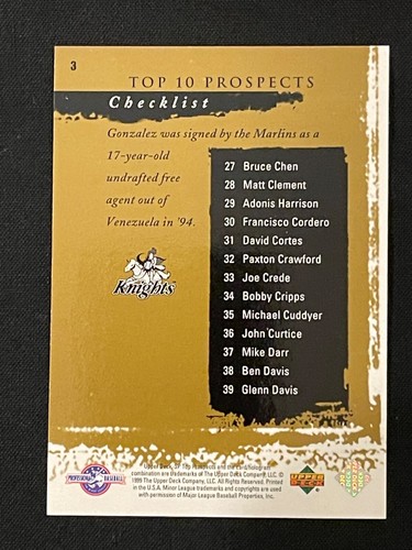 1999 Upper Deck SP Top Prospects (((Combined Shipping))) - 第 7/221 張圖片