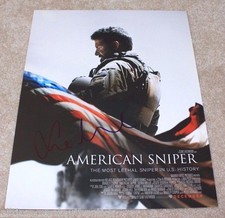 ACTRESS SIENNA MILLER SIGNED AMERICAN SNIPER 11X14 PHOTO W/COA CLINT EASTWOOD