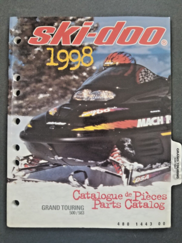 1998 Ski Doo Grand Touring motoneiges original concessionnaire pièces manuel - Photo 1/3