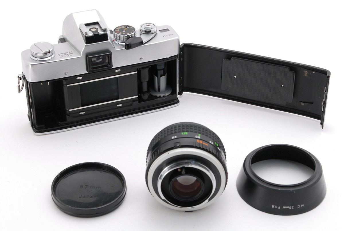 NEAR MINT】Minolta SRT Super Film Camera w/ MC ROKKOR-PF