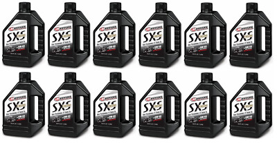 12 1L Liter Bottles Maxima SXS 5W-40 Full Synthetic UTV Side-By-Side Engine Oil