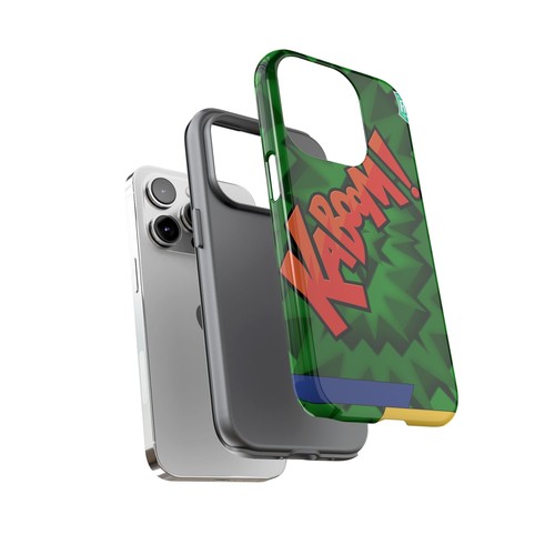 Phone Case, iPhone 16, Samsung Galaxy S24, S25, Green Kaboom Rookie - Picture 76 of 255