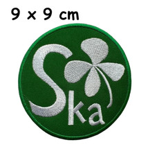 Ska Rude Boy Skinhead Reggae Irish Embroidered Iron Sew On Patch Badge Clothe 27