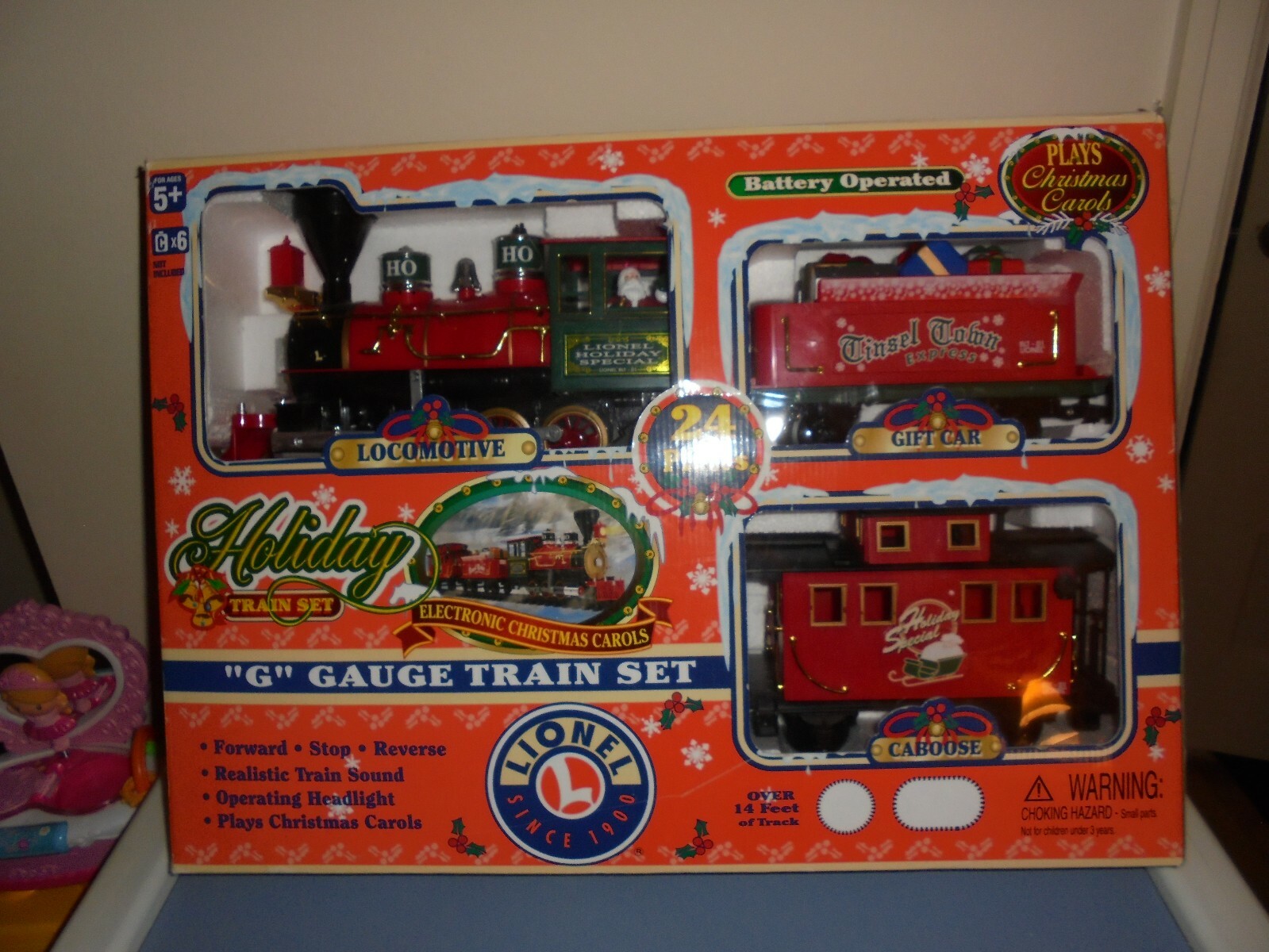 g scale battery operated train sets