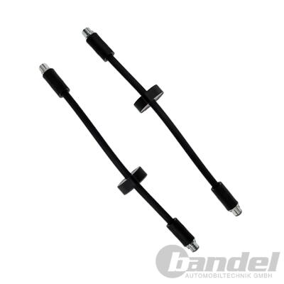 2x BREMSSCHLAUCH / BREMSSCHLÄUCHE VORNE passend für AUDI ALLROAD (4BH, C5)